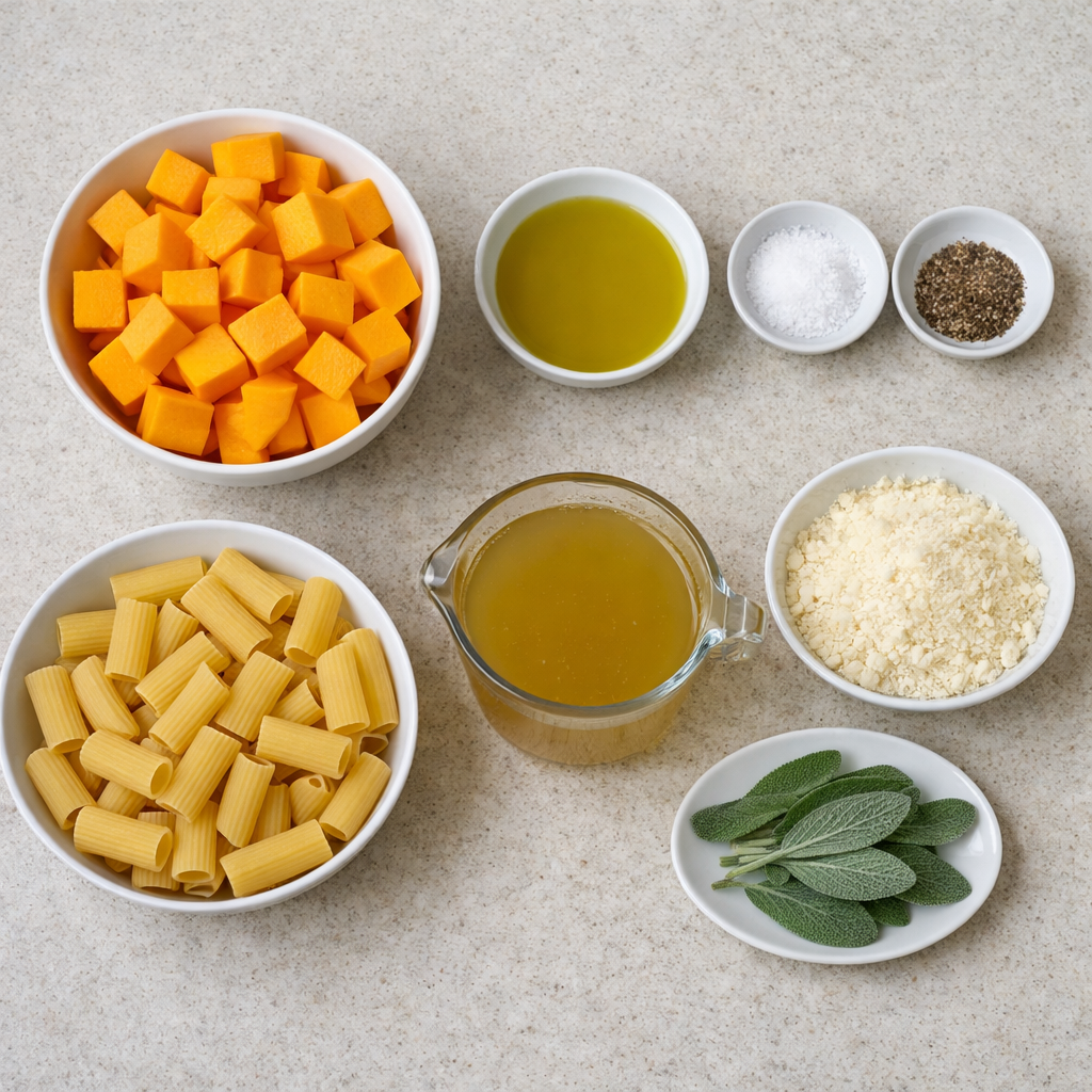 Butternut Squash Pasta