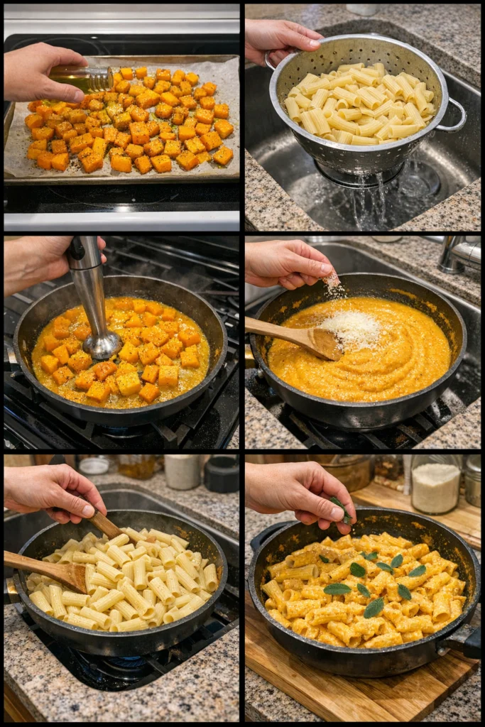 Butternut Squash Pasta
