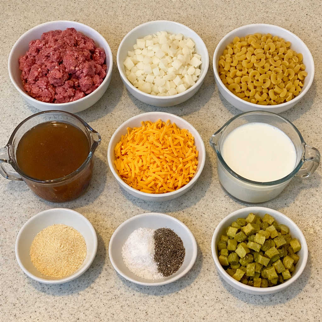 Cheeseburger Casserolee (2)