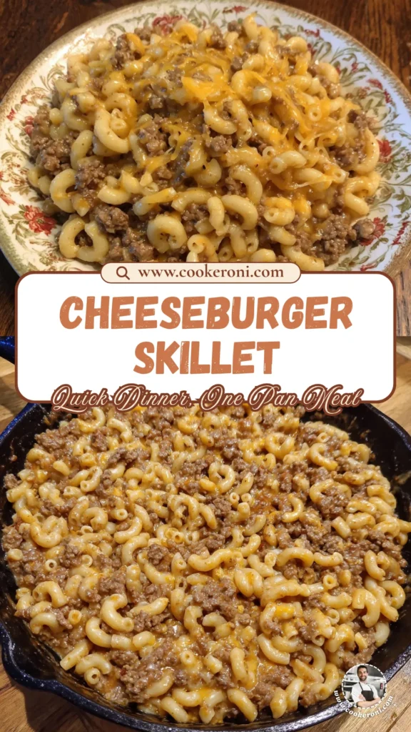 Cheeseburger Macaroni Skillet