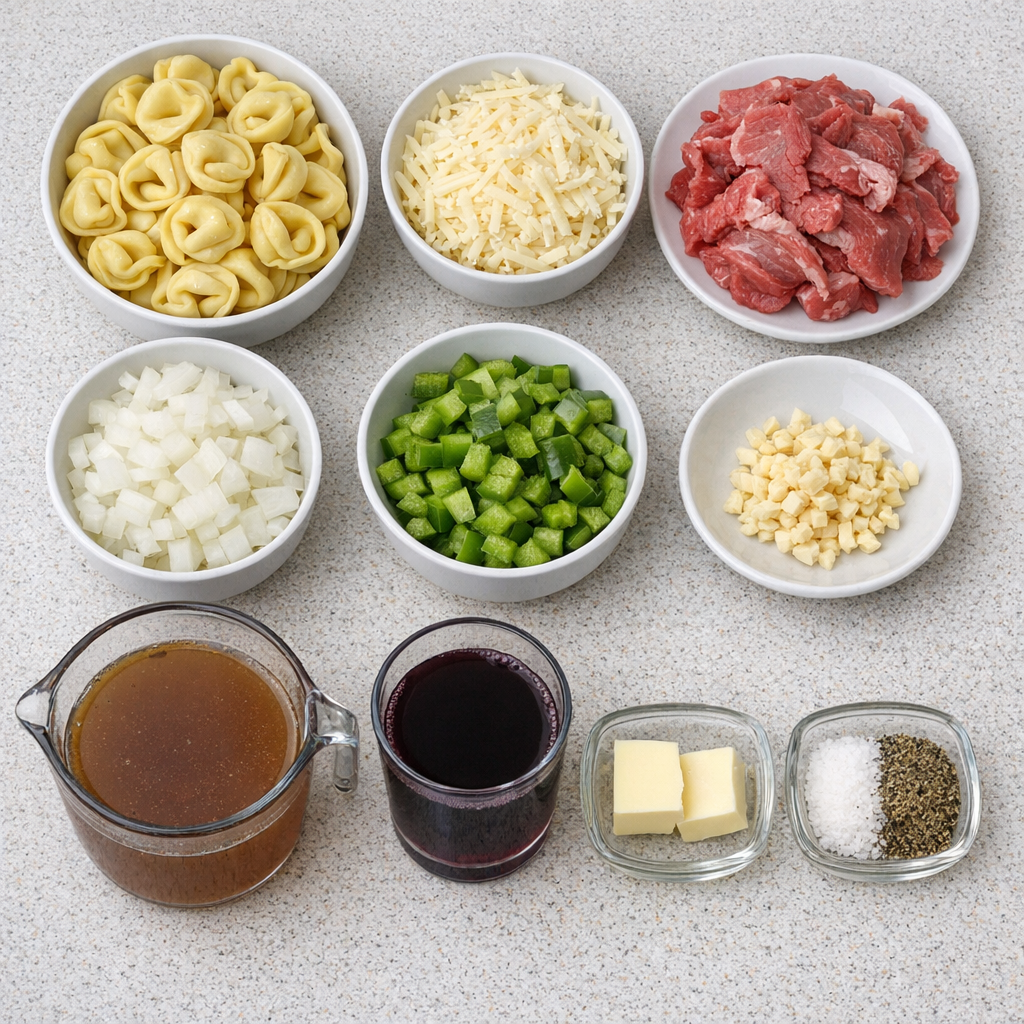 Cheesesteak Tortellini