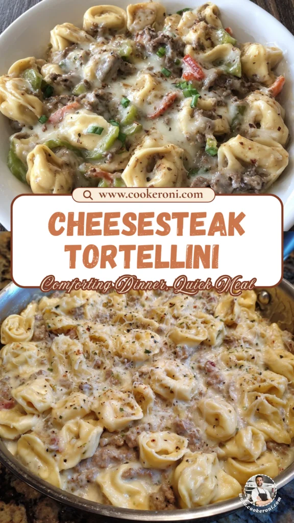 Cheesesteak Tortellini