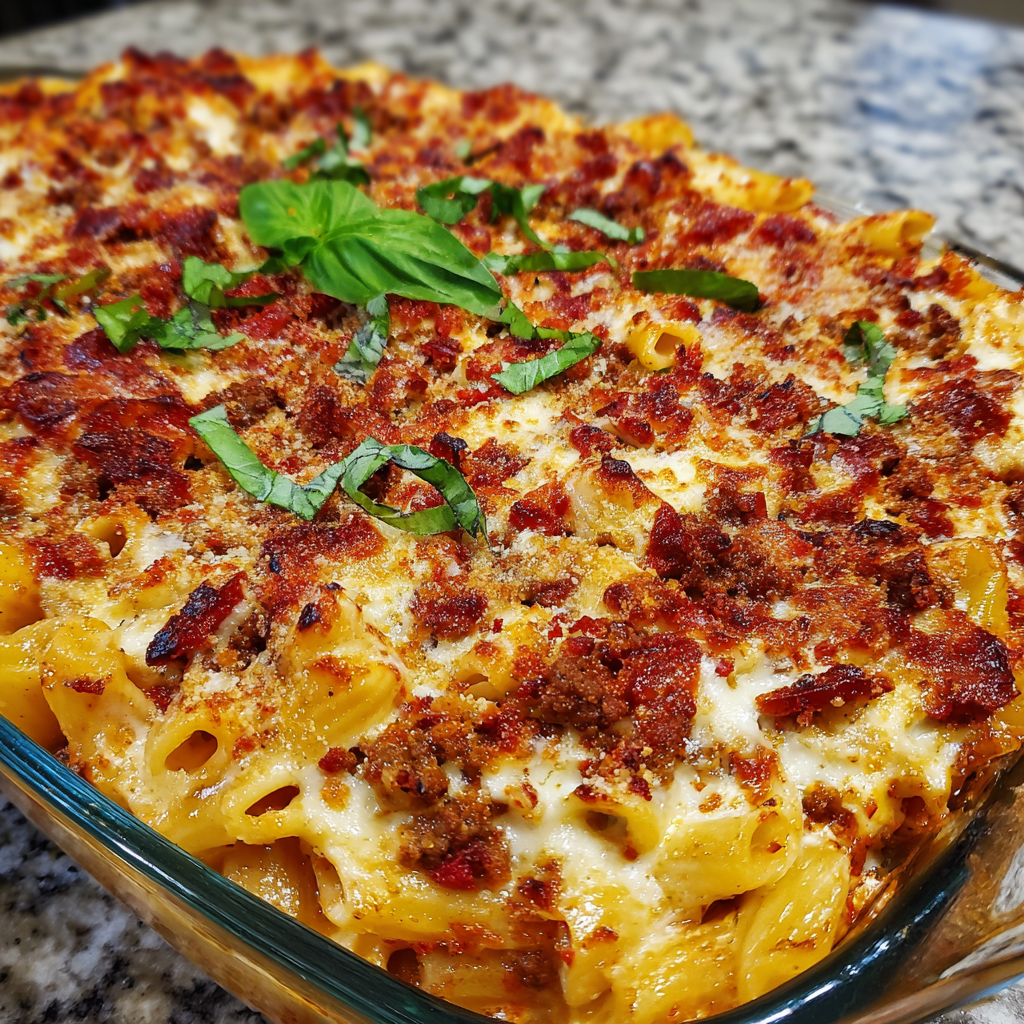 Cheesy Baked Ziti