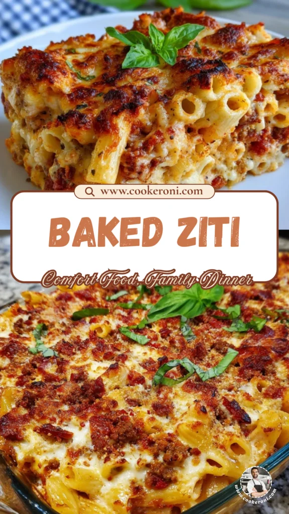 Cheesy Baked Ziti