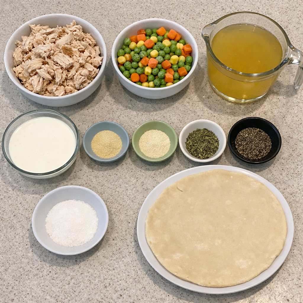 Chicken Pot Pie Casserole