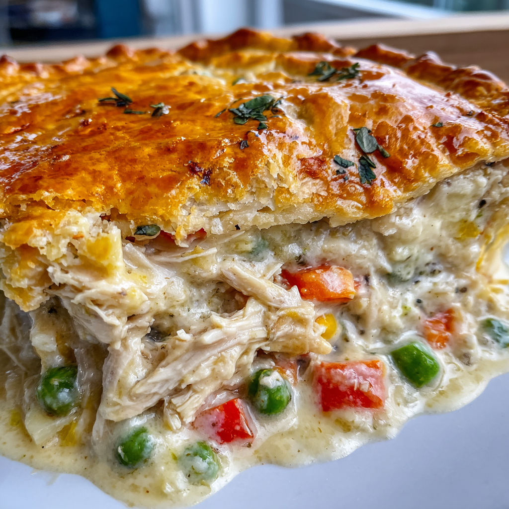 Chicken Pot Pie Casserole