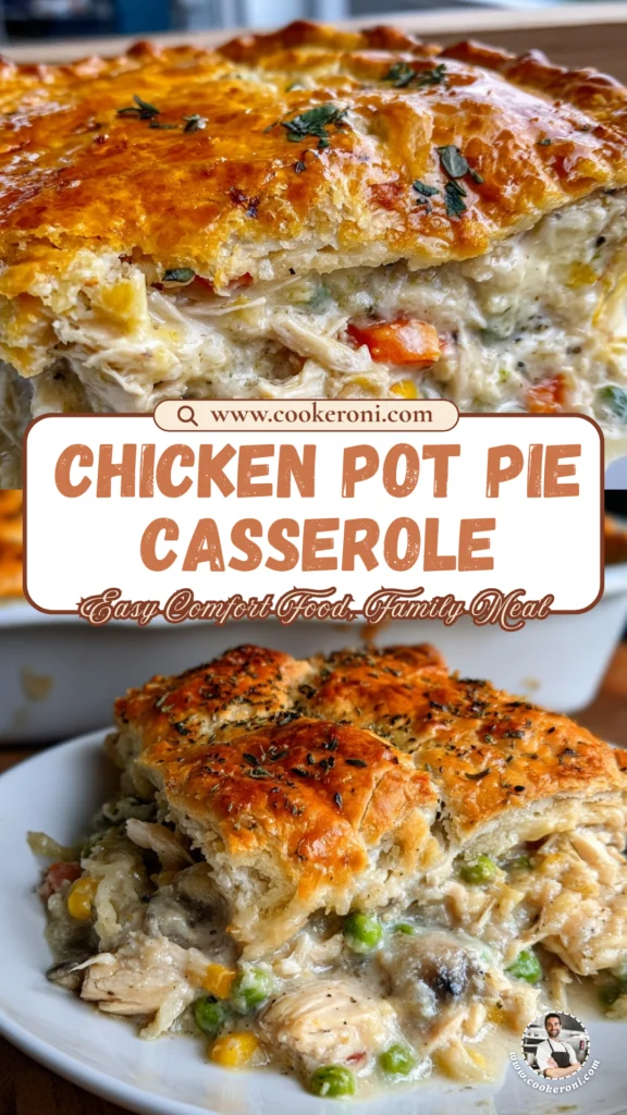 Chicken Pot Pie Casserole