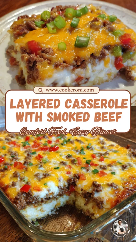 Creamy Layered John Wayne Casserole