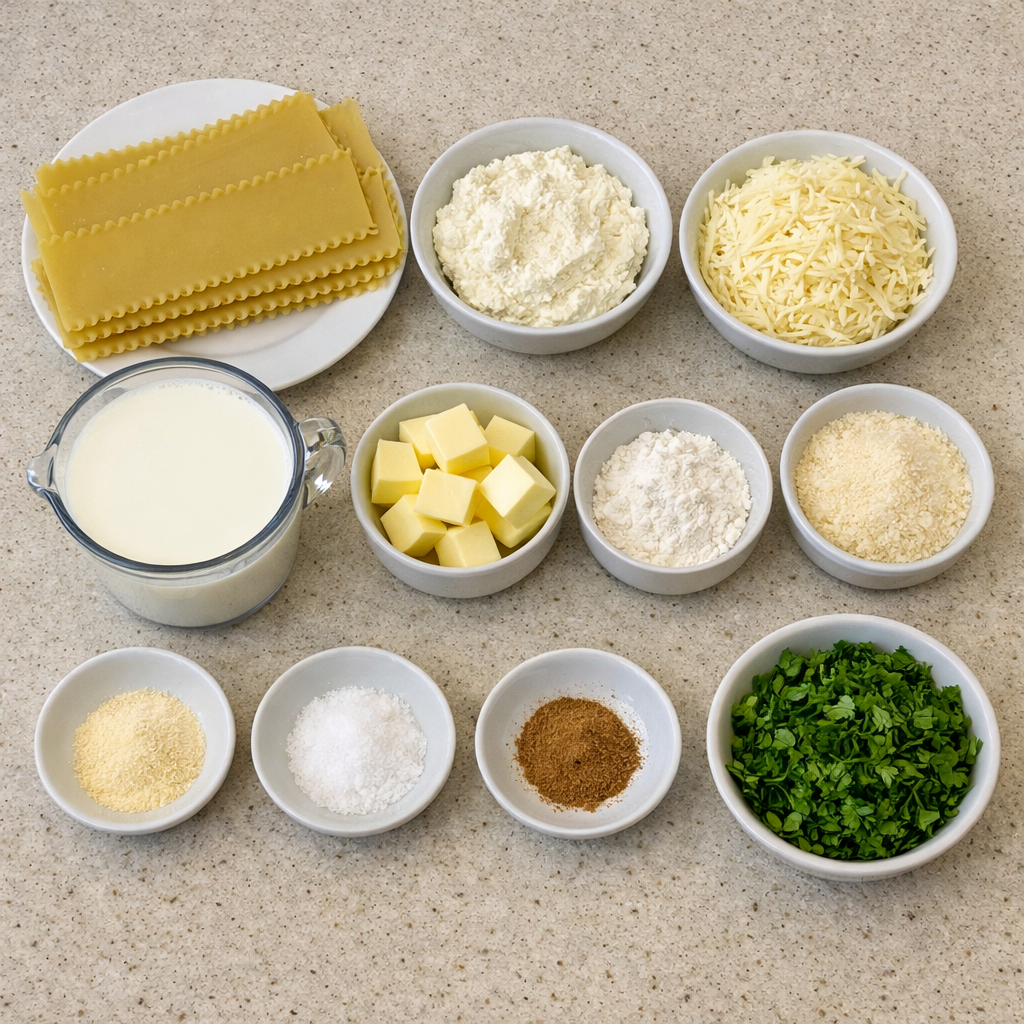 Creamy White Lasagna
