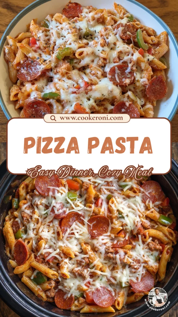 Crockpot Pizza Pasta