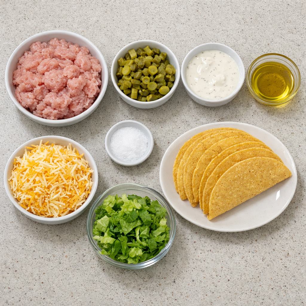 Dill Pickle Ranch Chicken Tacos