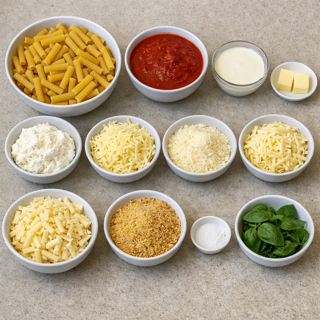 Five Cheese Ziti Al Forno