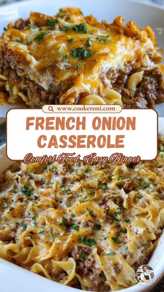 French Onion Beef Casserole