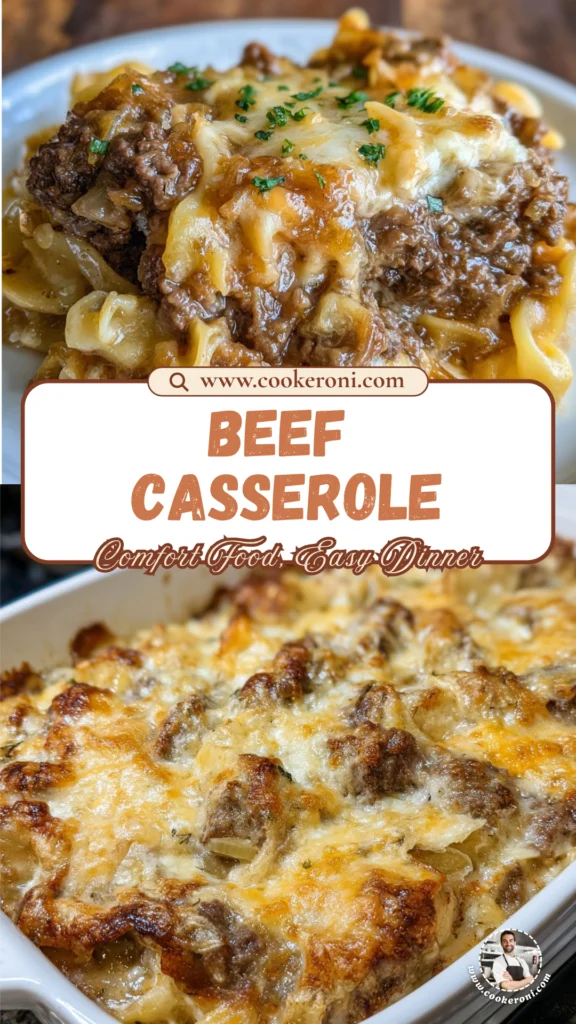 French Onion Beef Casserole