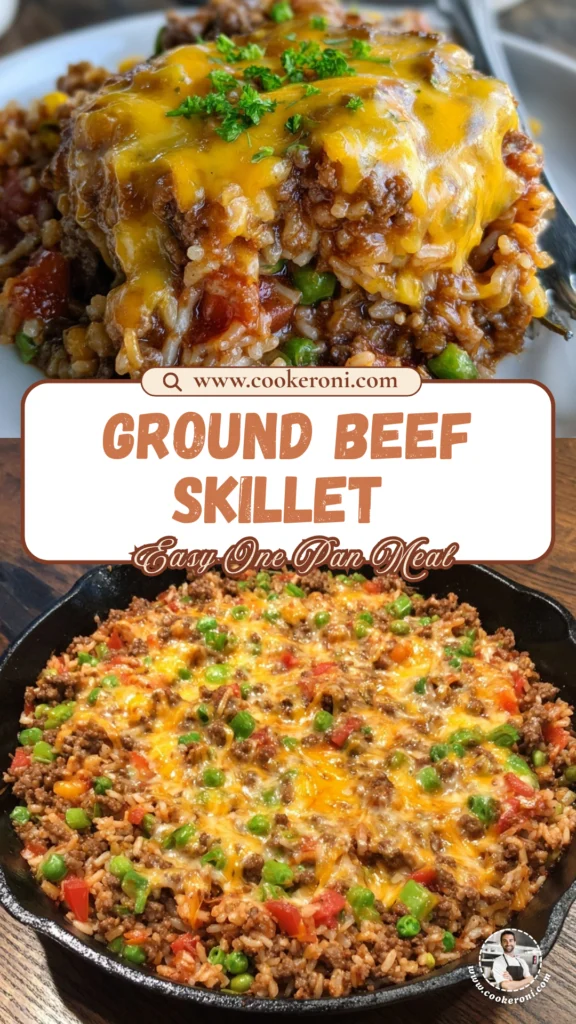 Ground Beef and Rice Skillet