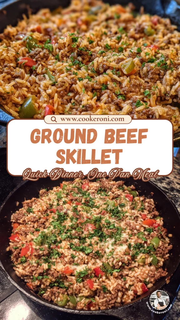 Ground Beef and Rice Skillet