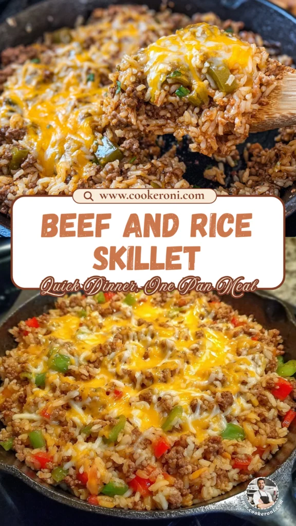 Ground Beef and Rice Skillet
