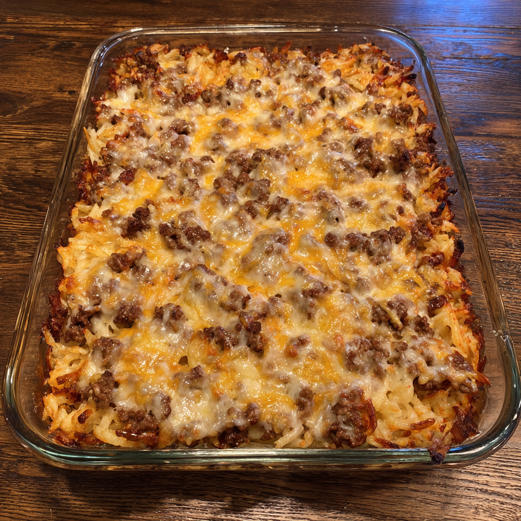 Hamburger Hashbrown Casserole