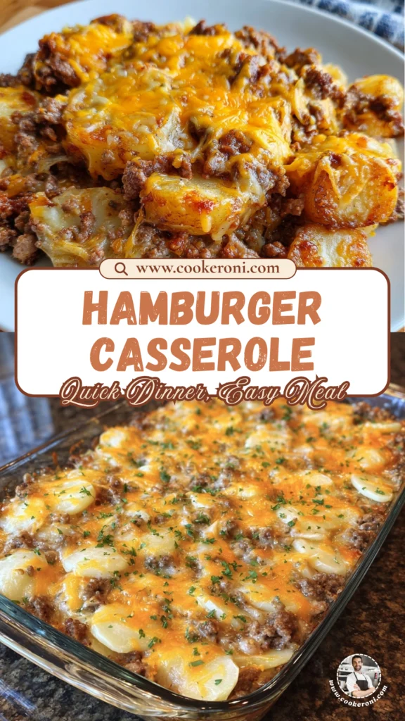 Hamburger & Potato Casserole