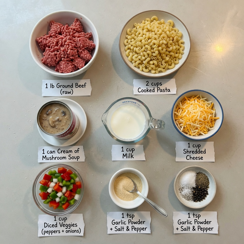 Hamburger Supreme Casserole