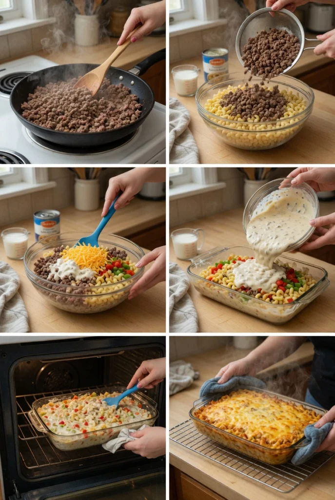 Hamburger Supreme Casserole