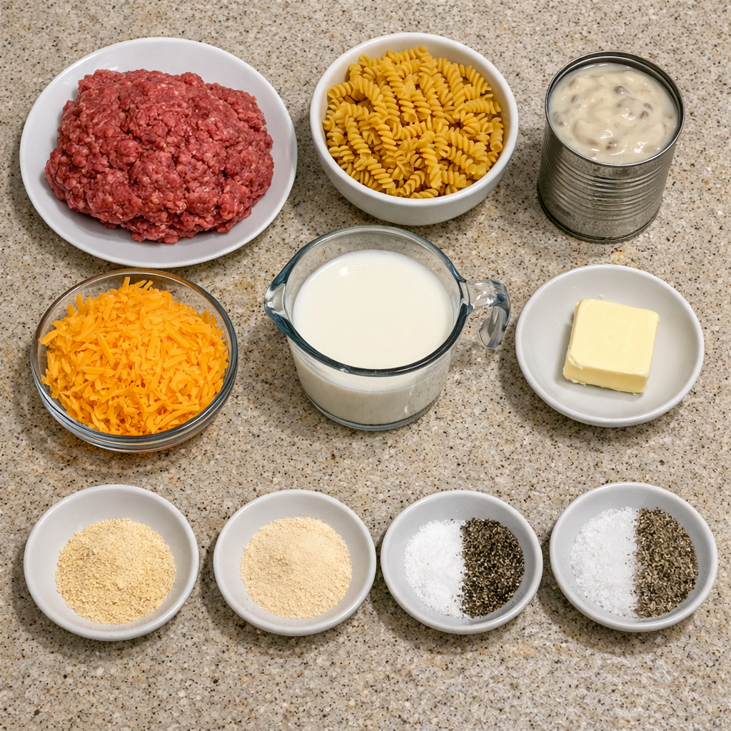 Hamburger Supreme Casserole