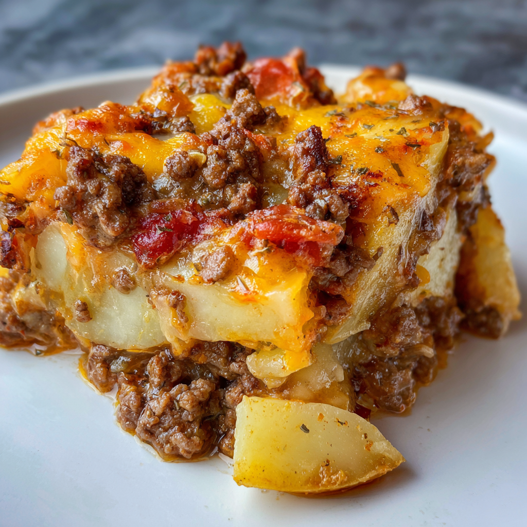 Hobo Casserole Ground Beef