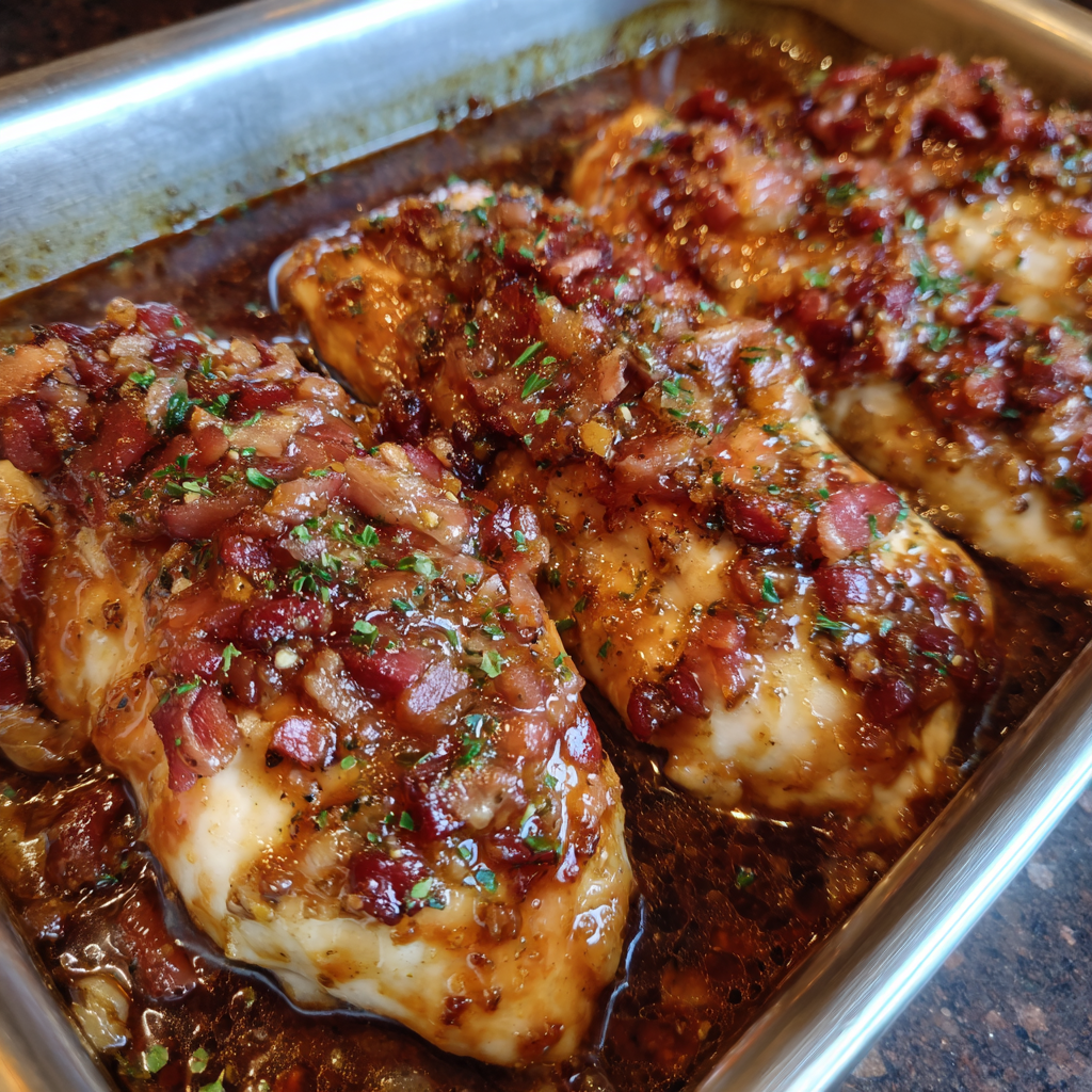 Maple Garlic Smoked Beef Chicken