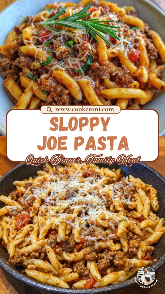 Sloppy Joe Pasta