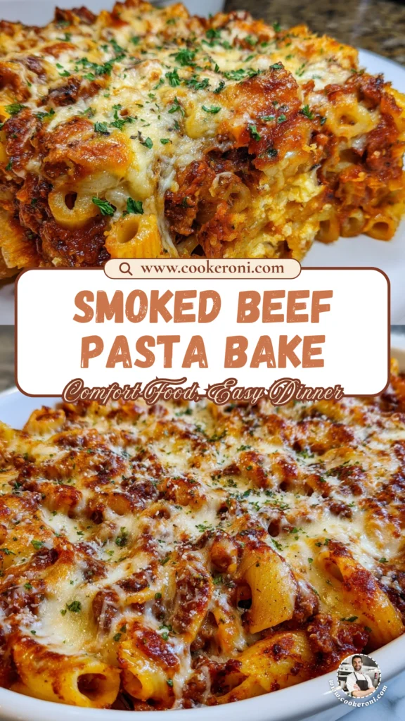 Smoked Beef Pasta Bake