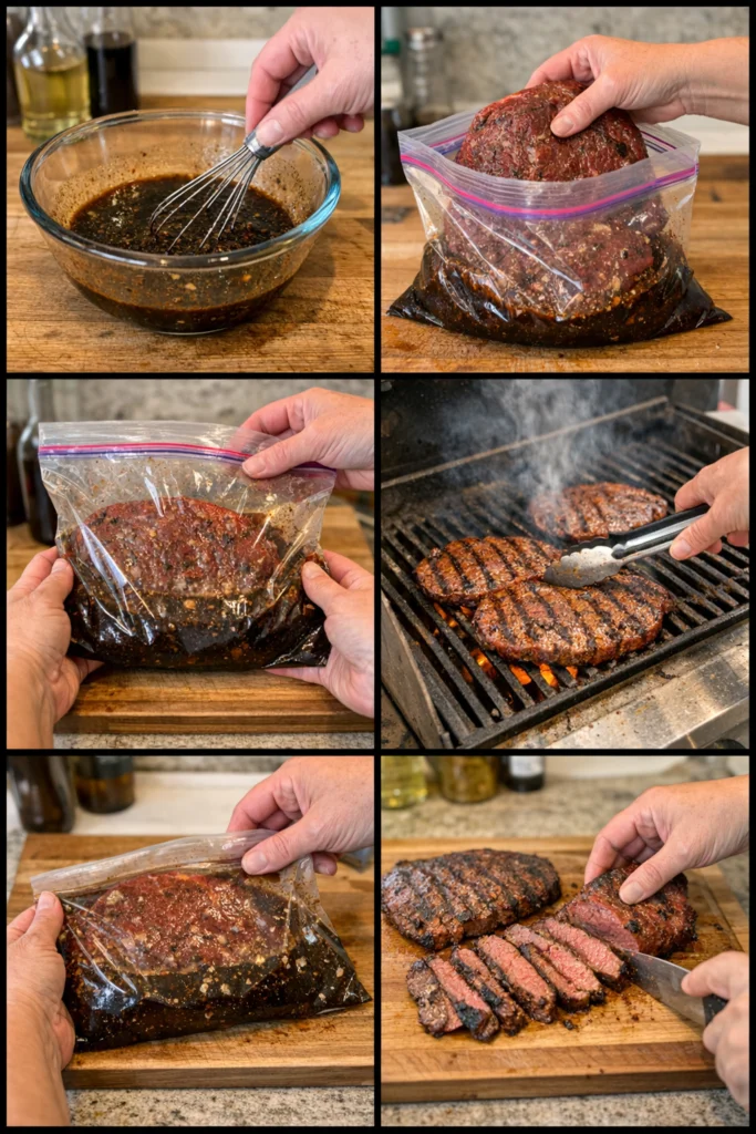 Smoked Beef Round Steak
