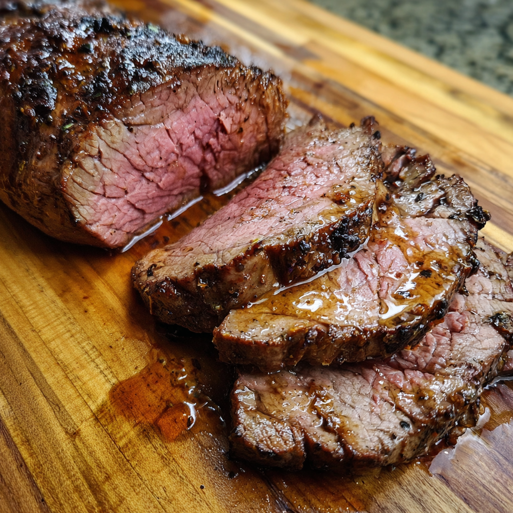 Smoked Beef Round Steak