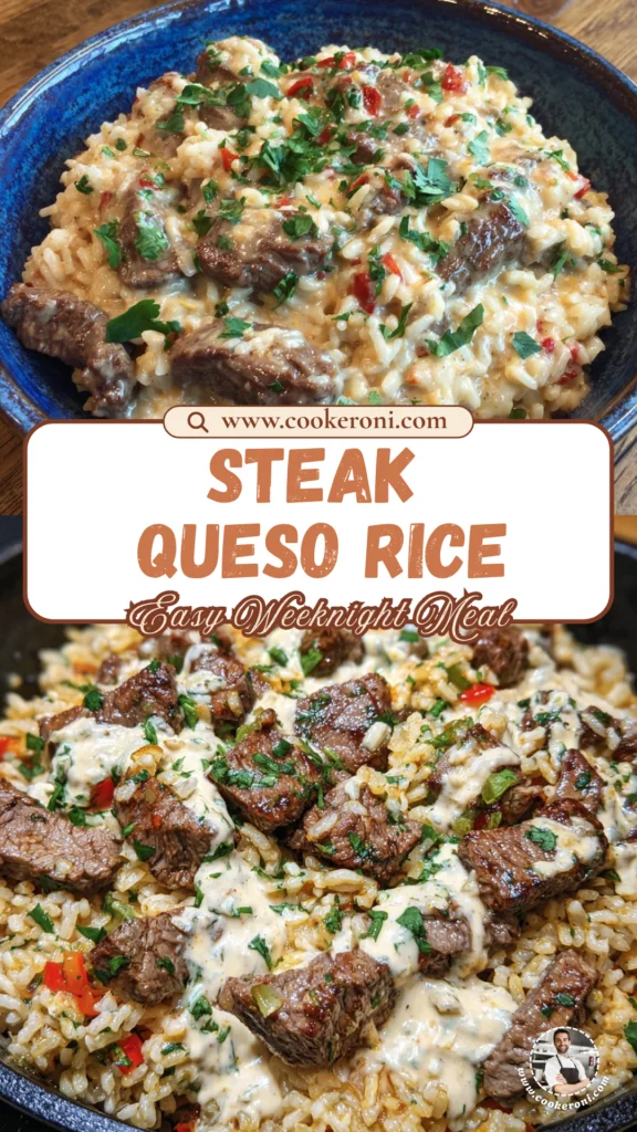 Steak Queso Rice