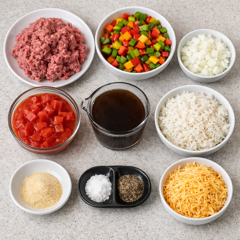 Stuffed Pepper Casserole