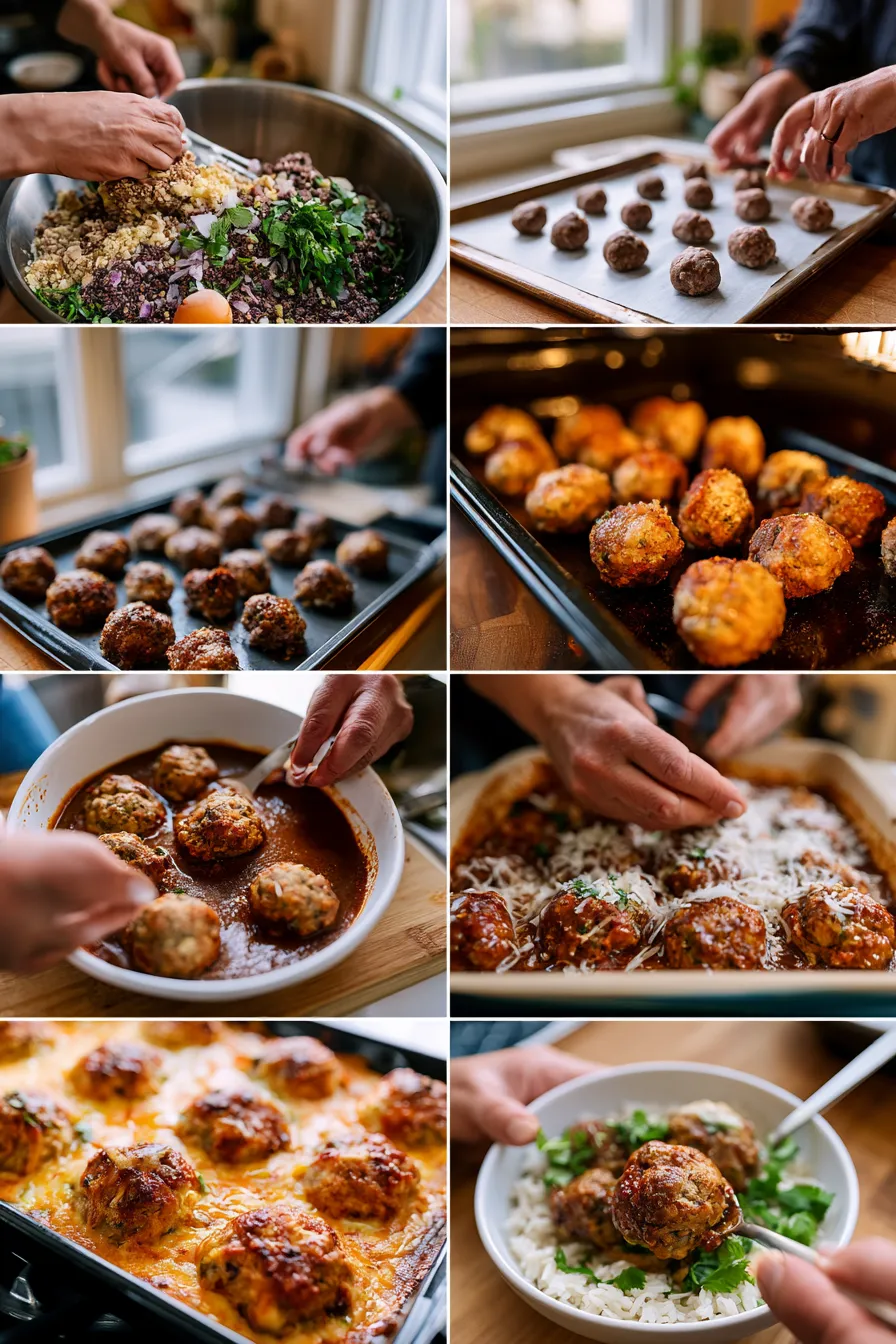 Beef Enchilada Meatballs