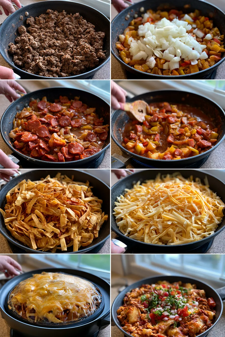 Beef Enchilada Skillet
