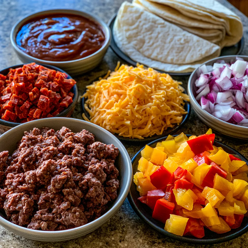 Beef Enchilada Skillet