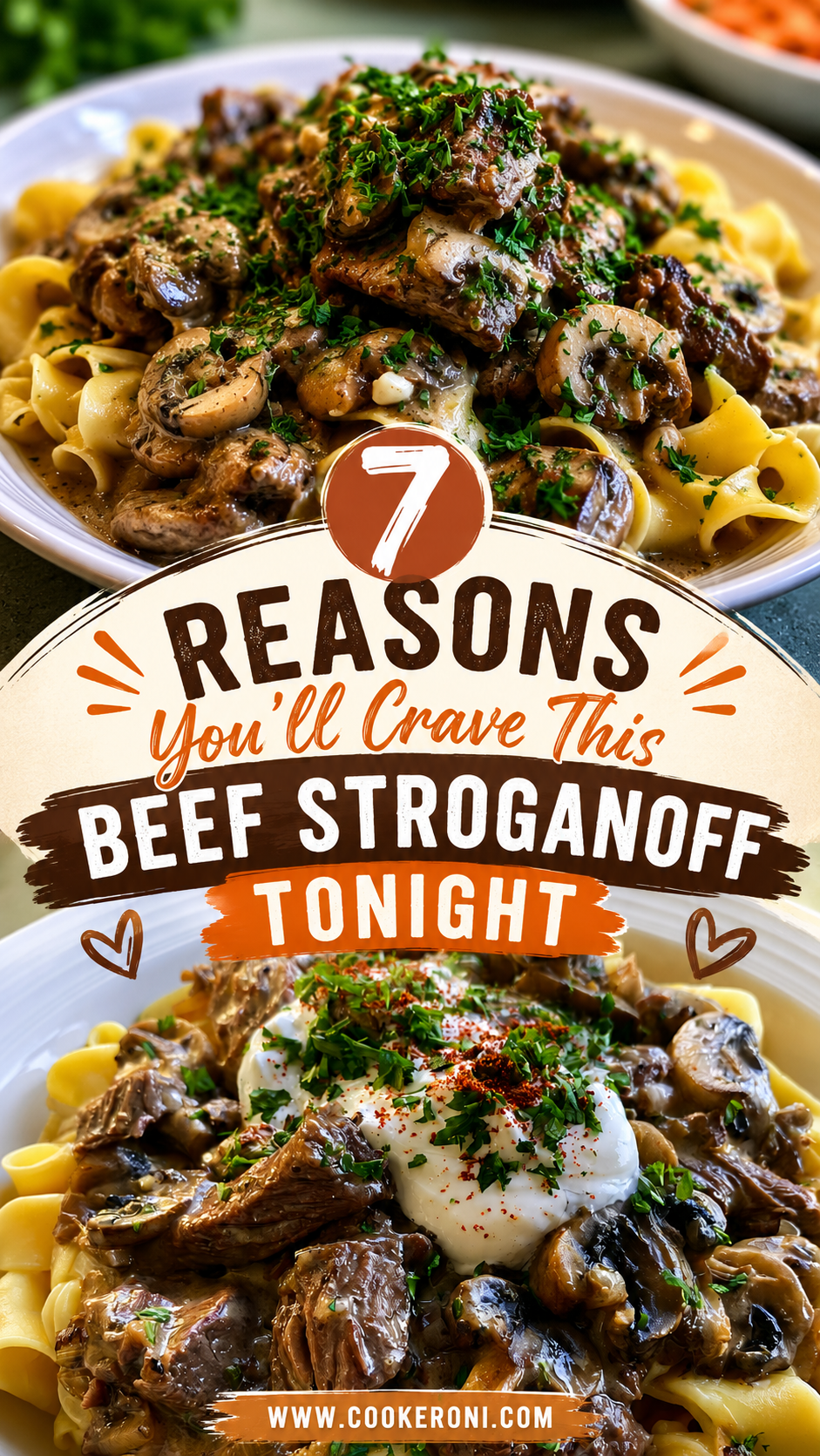 Beef Stroganoff with Chuck Roast