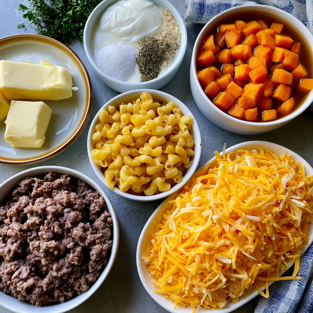 Cheeseburger Macaroni Soup