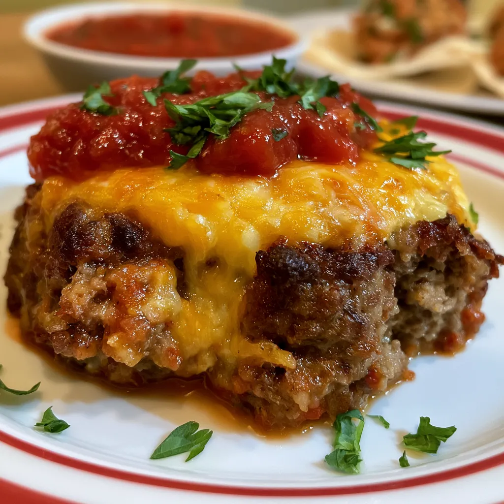 Cheesy Mexican Meatballs