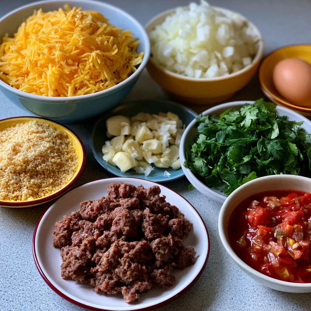 Cheesy Mexican Meatballs