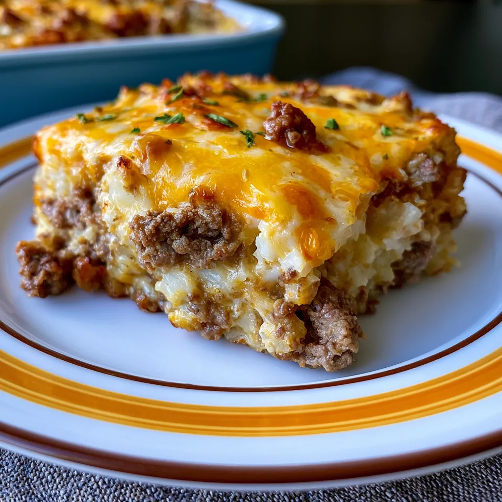 Creamy Ground Beef Casserole