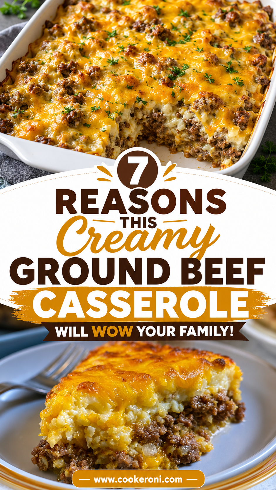 Creamy Ground Beef Casserole