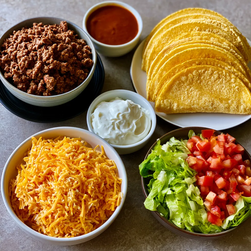 Crispy Beef Tacos