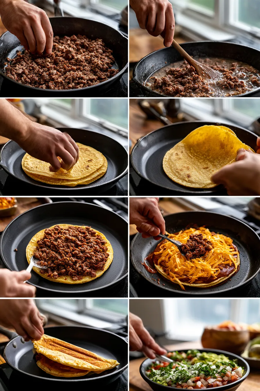 Crispy Beef Tacos
