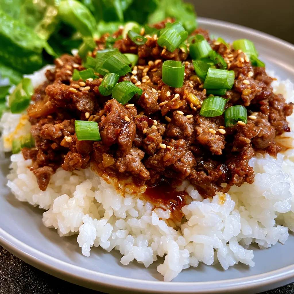 Ground Beef Bulgogi