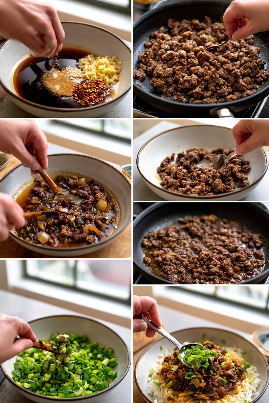 Ground Beef Bulgogi