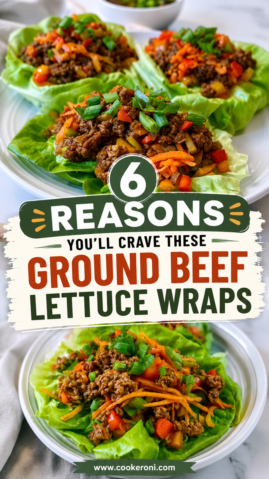Ground Beef Lettuce Wraps