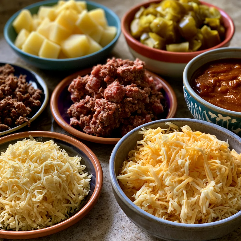 Ground Beef Potato Casserole
