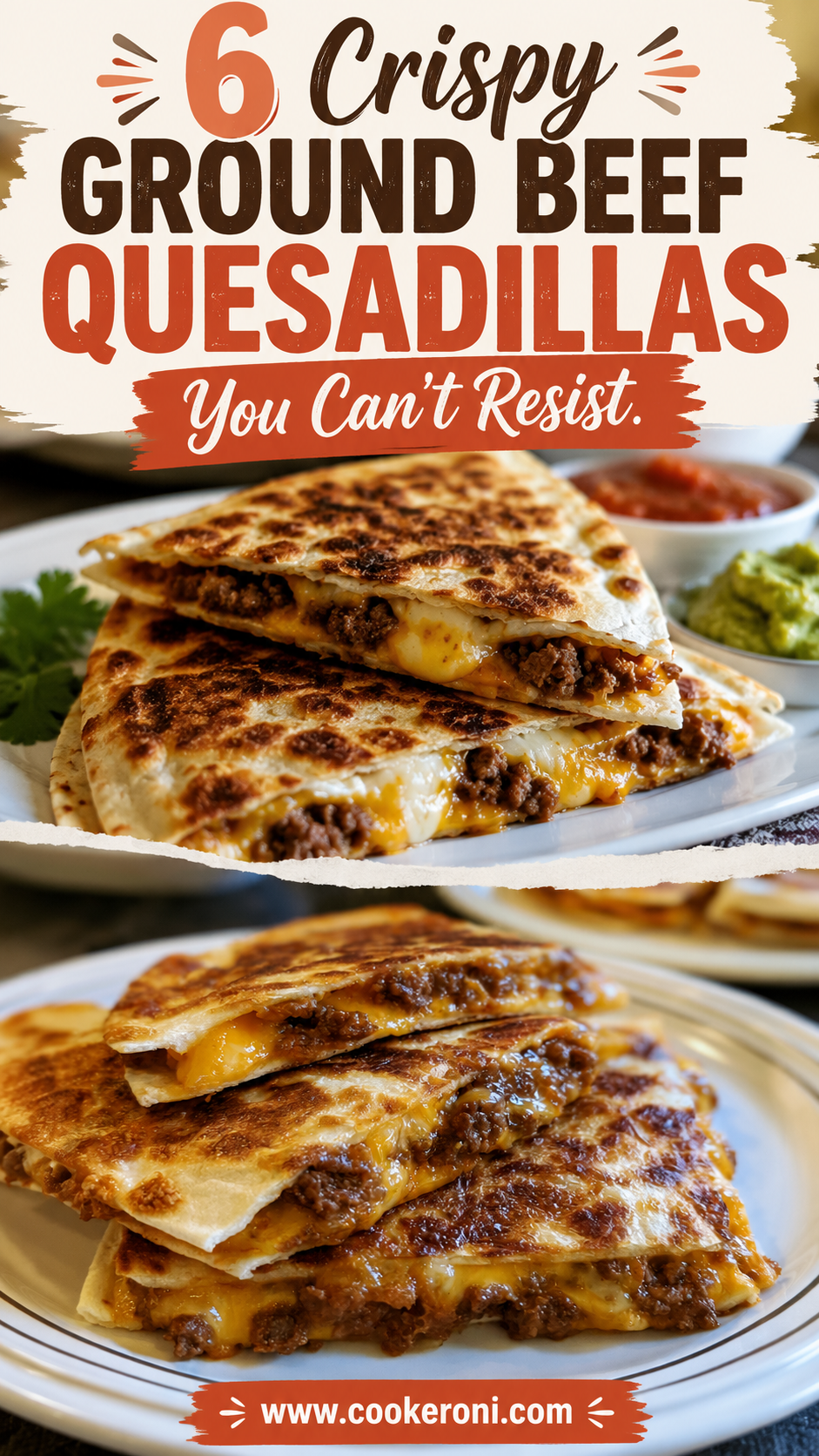 Ground Beef Quesadillas
